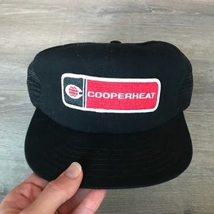 Vintage “Cooperheat” Trucker Hat.